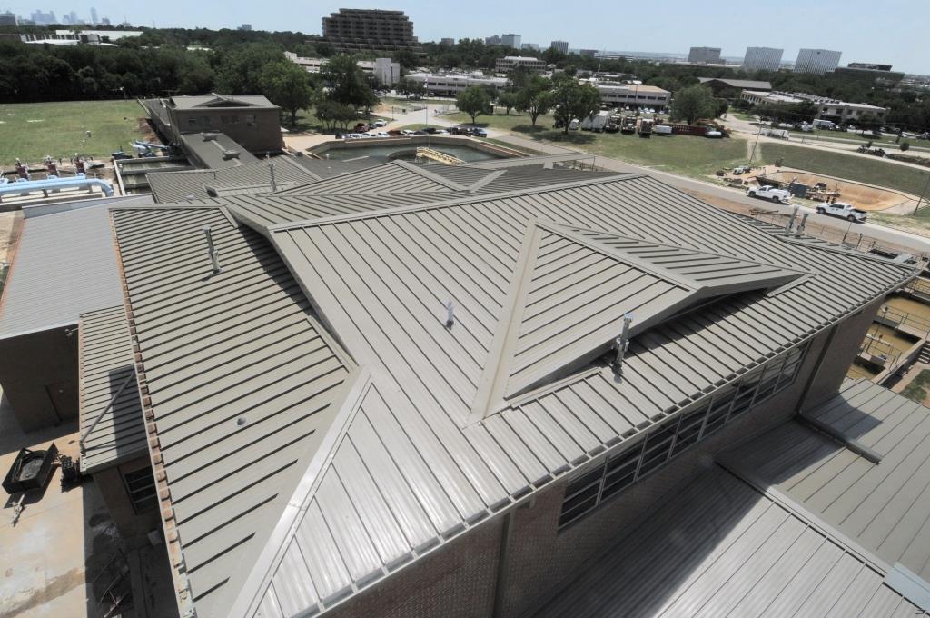 Commercial roof and wall panels