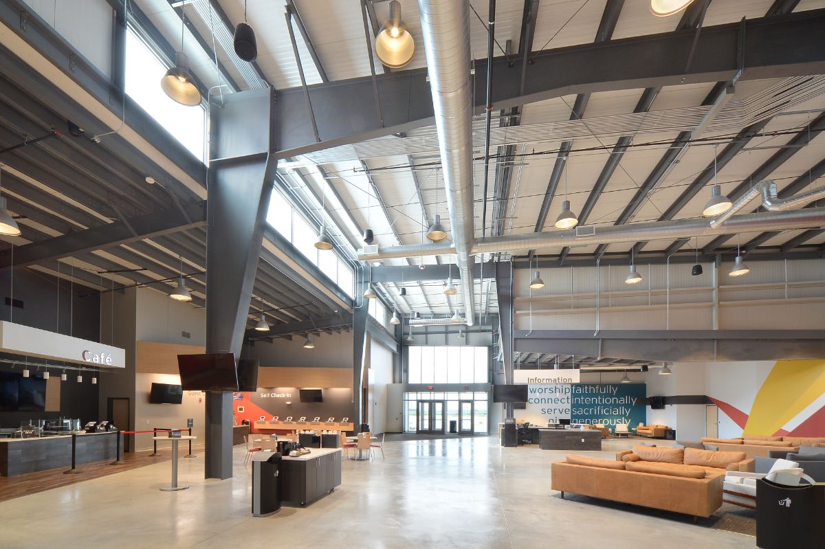 Pre-engineered metal building